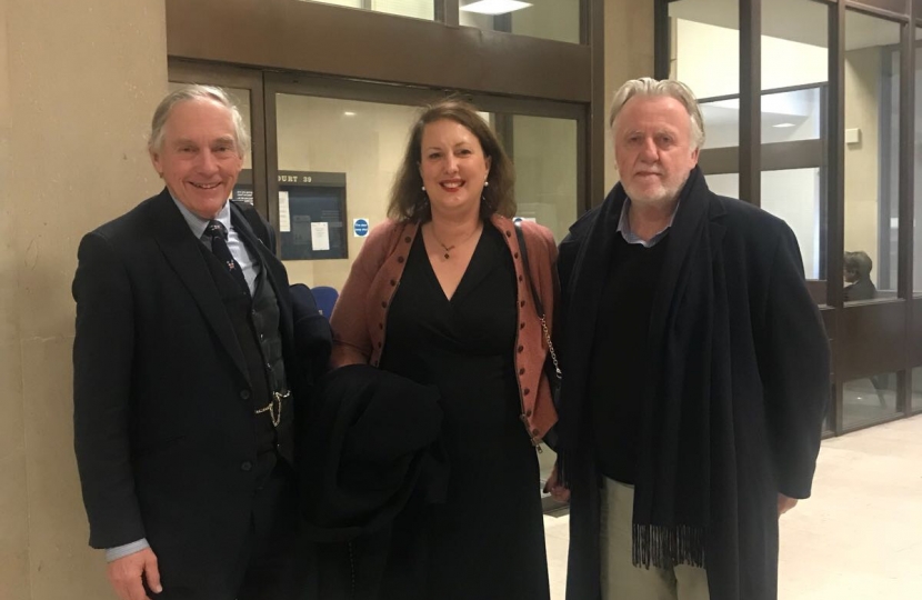 Victoria Prentis at the Royal Courts of Justice 