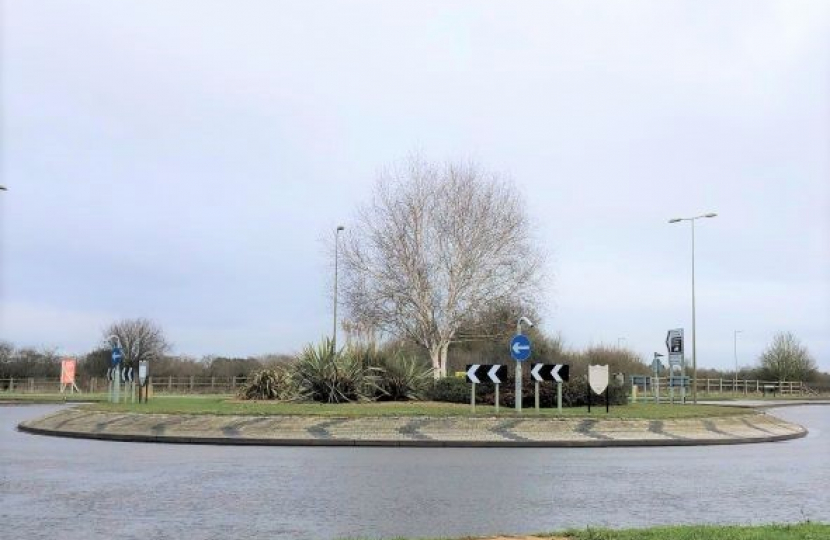 Banbury Road roundabout