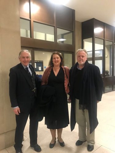 Victoria Prentis at the Royal Courts of Justice 