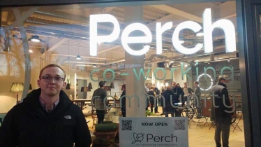 Councillor Jason Slaymaker at Perch launch