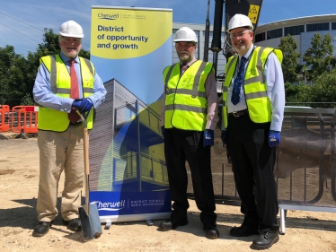 Castle Quay groundbreaking