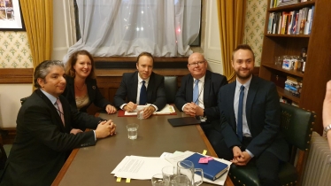 Victoria Prentis MP and local Councillors meet Matt Hancock